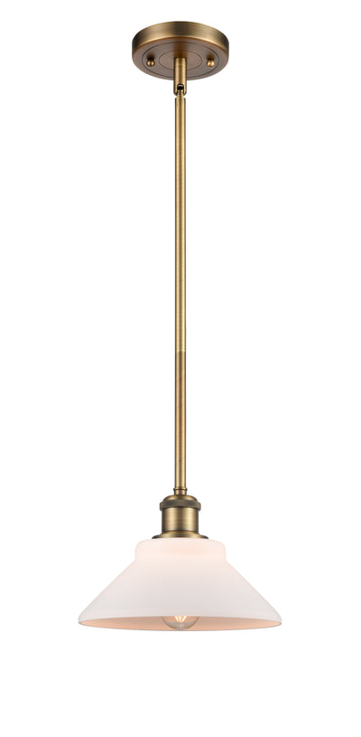 Ballston Mini Pendant Antique Brass Cast