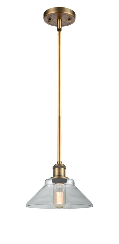 Ballston Mini Pendant Antique Brass Finish