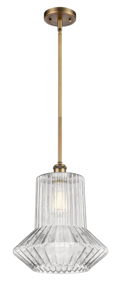 Ballston Mini Pendant Antique Brass Finish