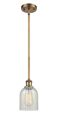 Ballston Mini Pendant Cast Brass 5 Inch