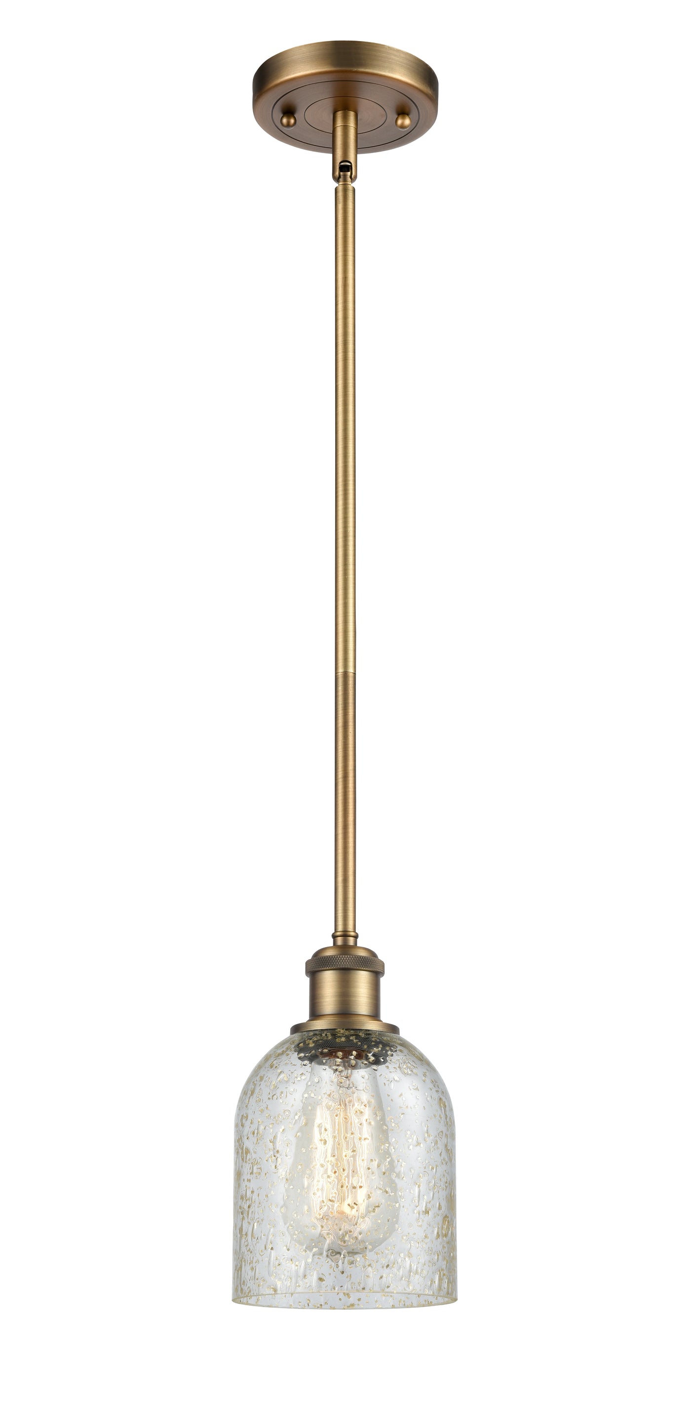 Ballston Mini Pendant Antique Brass Finish