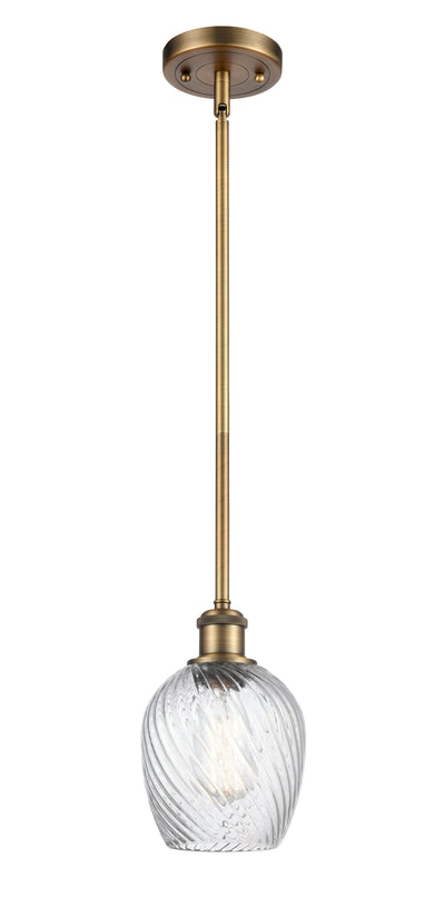 Ballston Mini Pendant Antique Brass Cast