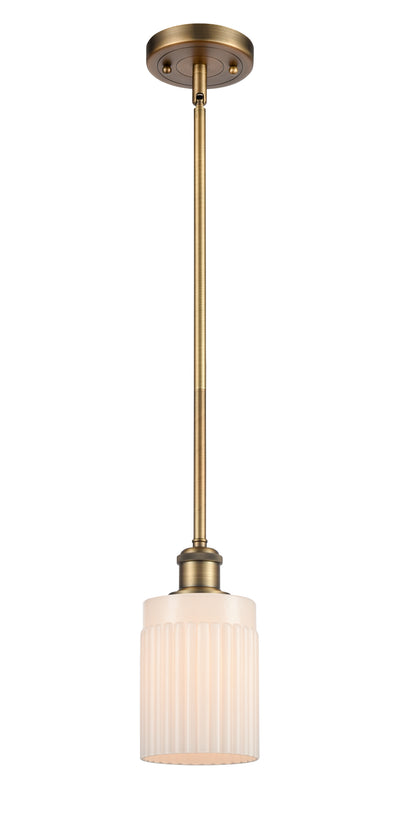 Ballston Mini Pendant Antique Brass Finish
