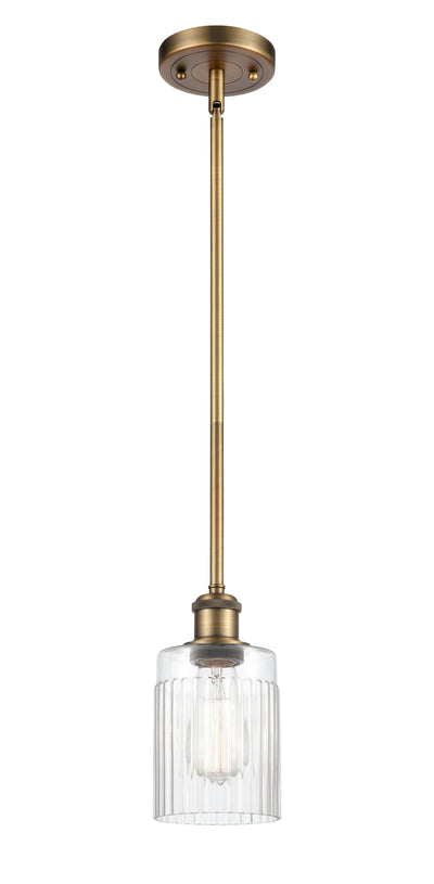 Ballston Mini Pendant Antique Brass Finish