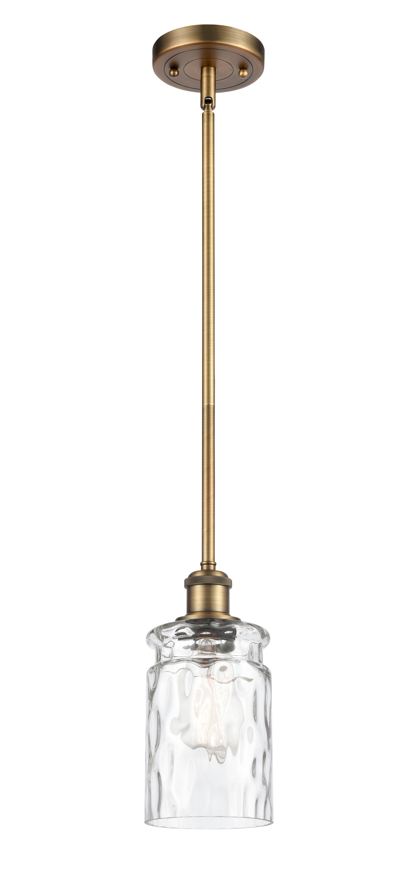 Ballston Mini Pendant Antique Brass
