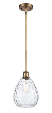 Ballston Mini Pendant Antique Brass Glass