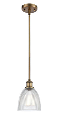 Ballston Mini Pendant Antique Brass Finish