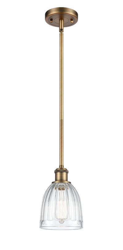Ballston Mini Pendant Antique Brass Finish
