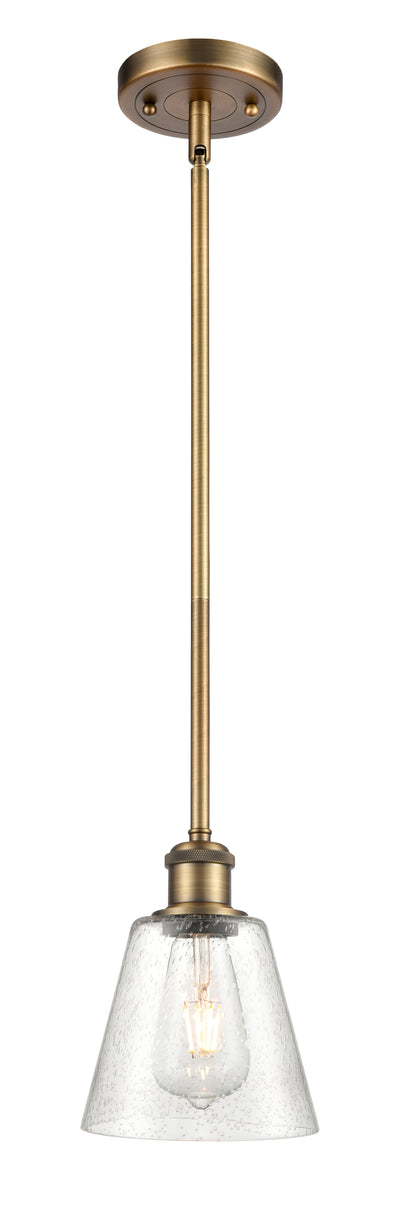 Ballston Mini Pendant Antique Brass Cast
