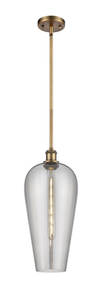 Ballston Mini Pendant Antique Brass Finish