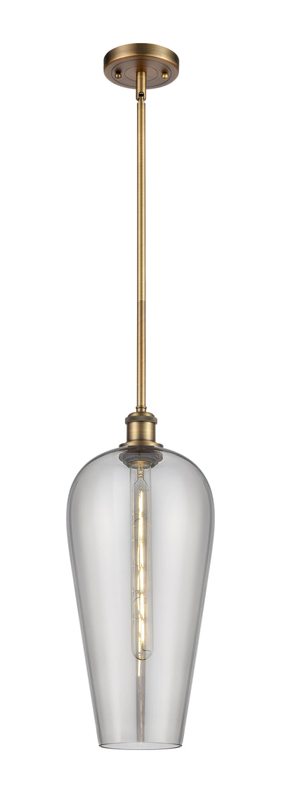 Ballston Mini Pendant Antique Brass Finish