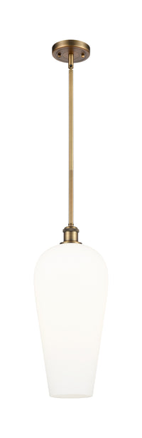 Ballston Mini Pendant Antique Brass Finish