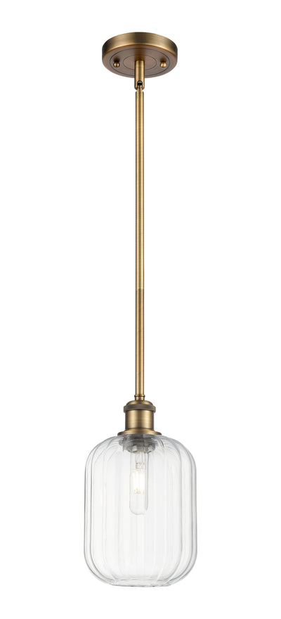 Ballston Mini Pendant Antique Brass Finish
