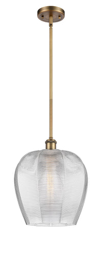 Ballston Mini Pendant Antique Brass Finish