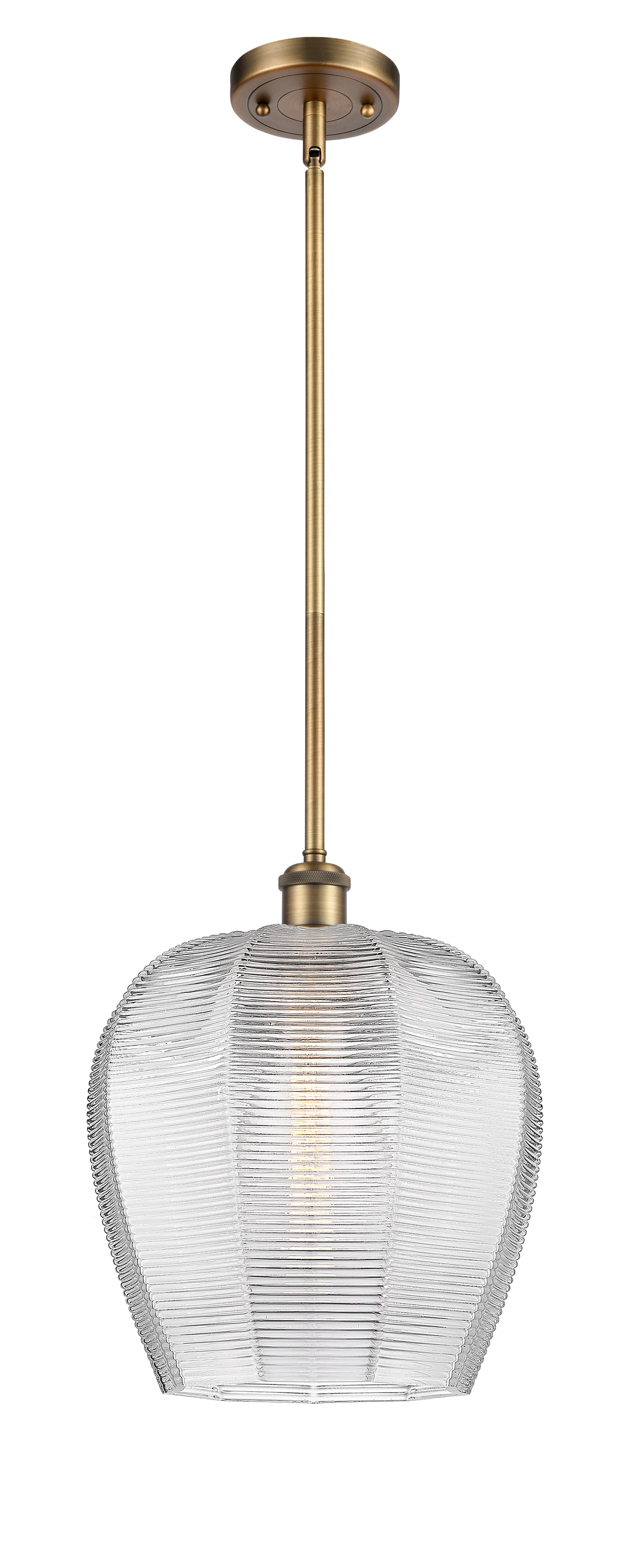 Ballston Mini Pendant Antique Brass