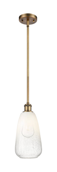 Ballston Mini Pendant Antique Brass Glass