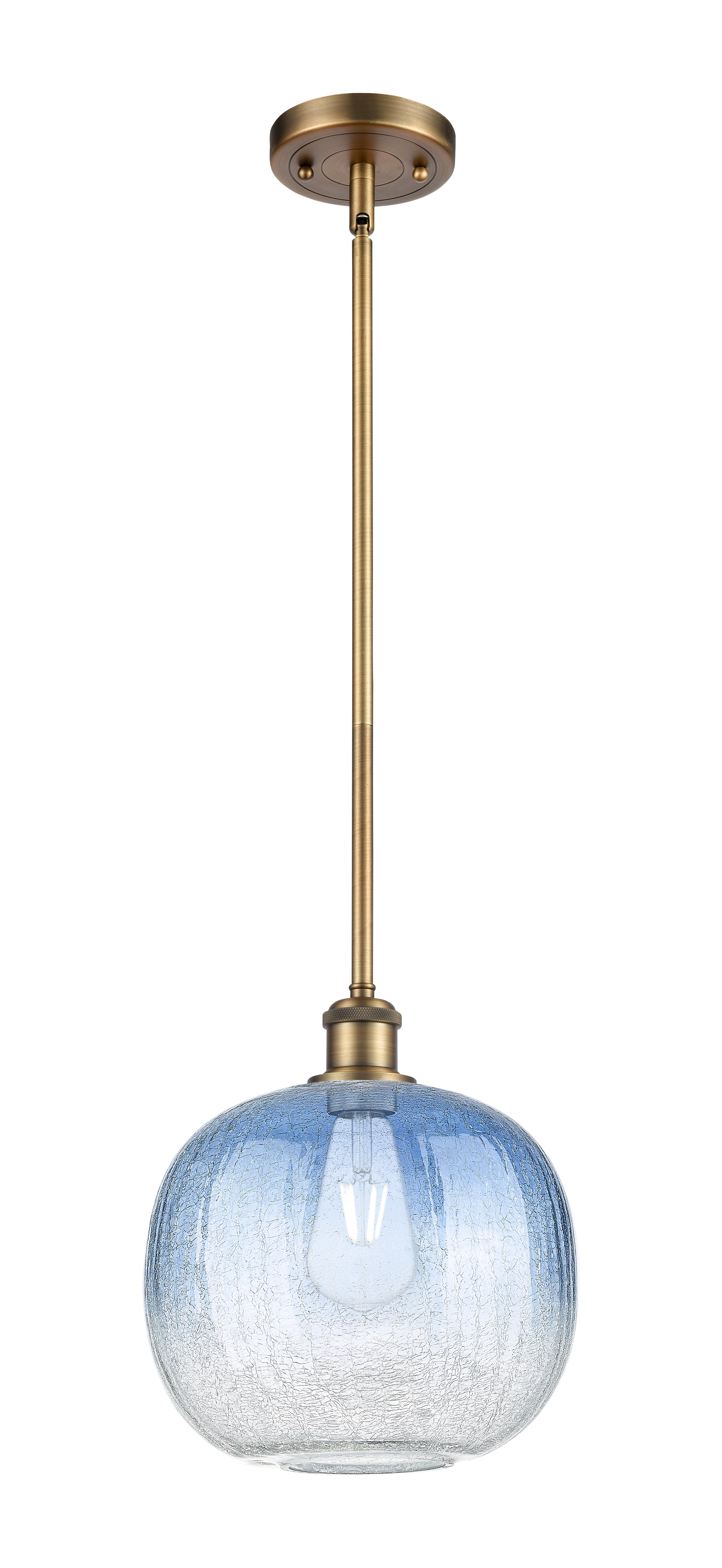 Ballston Mini Pendant Antique Brass Steel