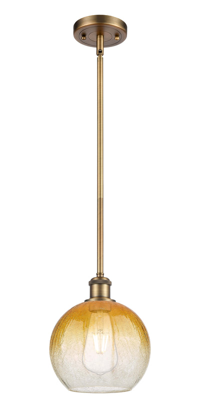 Ballston Mini Pendant Antique Brass Finish