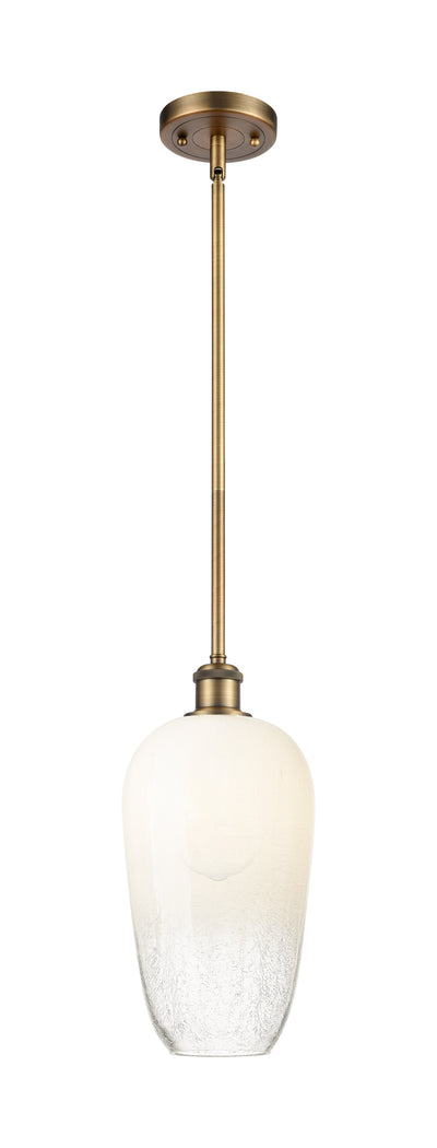 Ballston Mini Pendant Antique Brass Finish