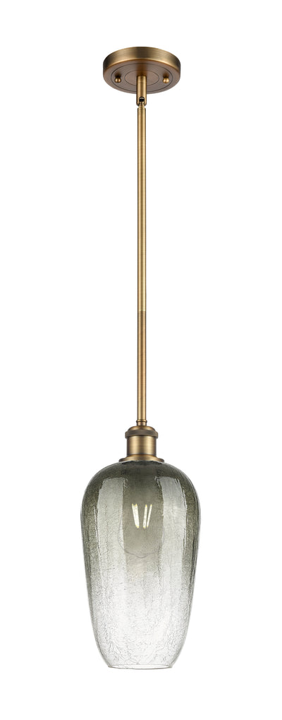 Ballston Mini Pendant Antique Brass Finish