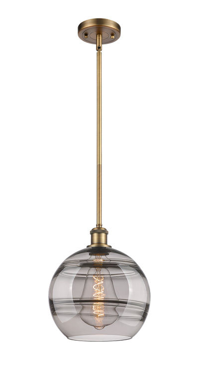 Ballston Mini Pendant Antique Brass 10 Inch