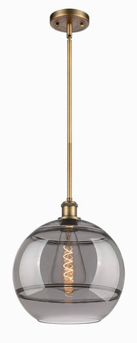 Ballston Mini Pendant Antique Brass Dimmable