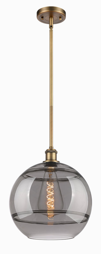 Ballston Mini Pendant Antique Brass Dimmable