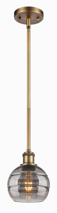 Ballston Mini Pendant Antique Brass Cast