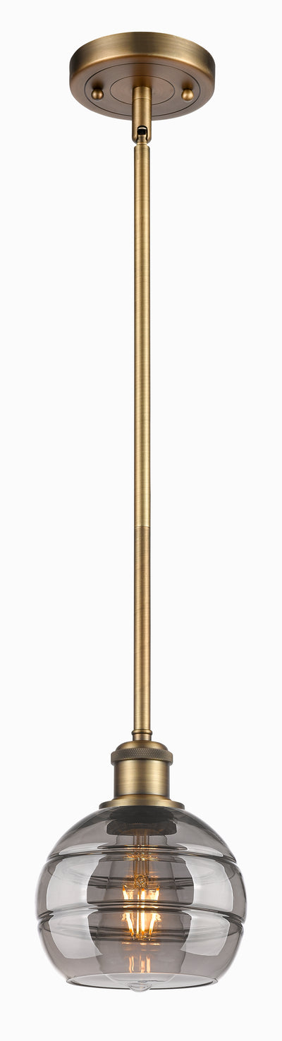 Ballston Mini Pendant Antique Brass Cast