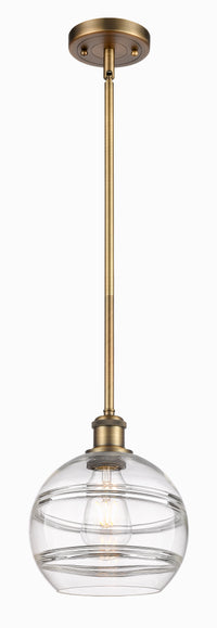 Ballston Mini Pendant Antique Brass Finish
