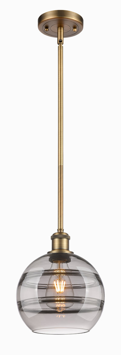 Ballston Mini Pendant Antique Brass Finish