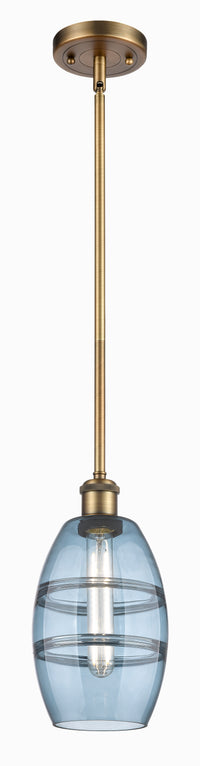 Ballston Mini Pendant Antique Brass Glass