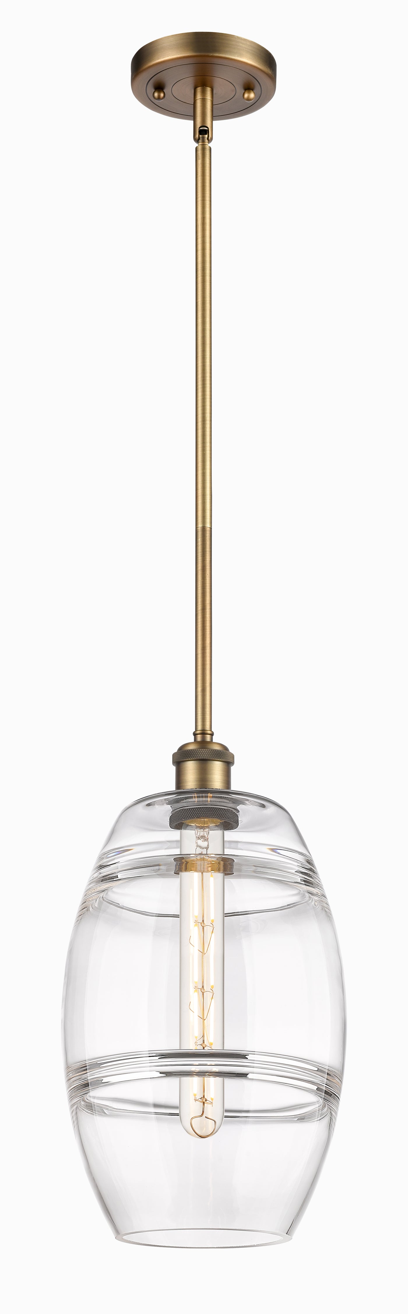 Ballston Mini Pendant Antique Brass