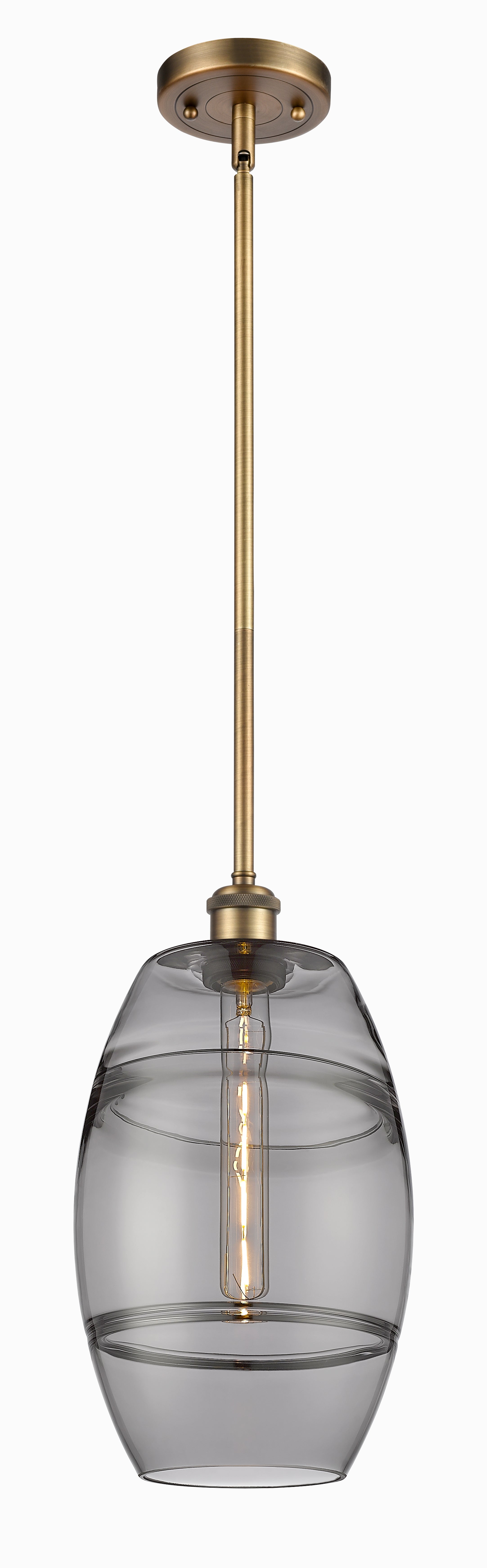 Ballston Mini Pendant Antique Brass