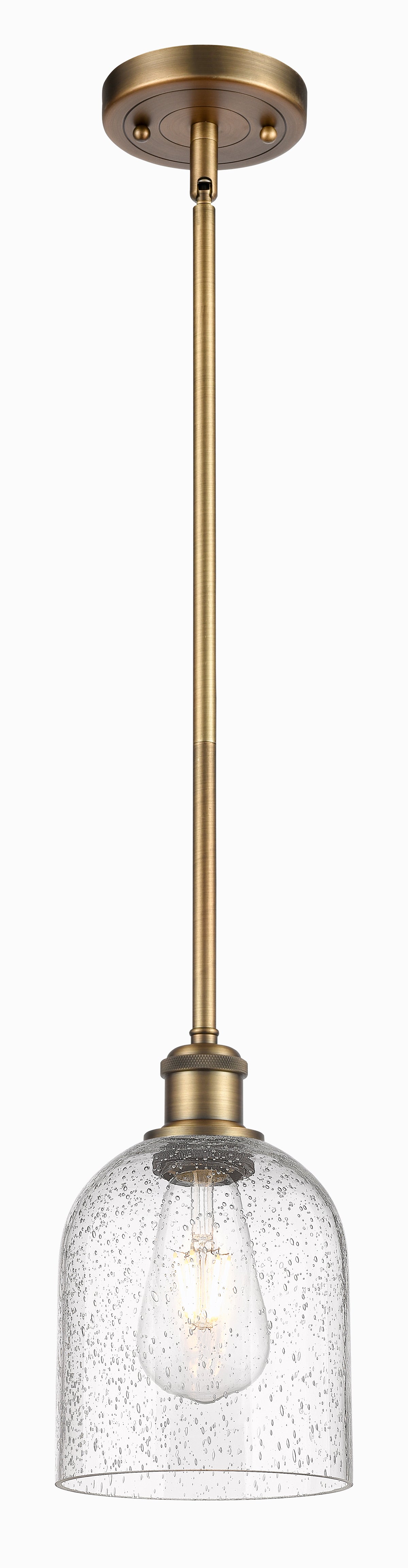 Ballston Mini Pendant Antique Brass