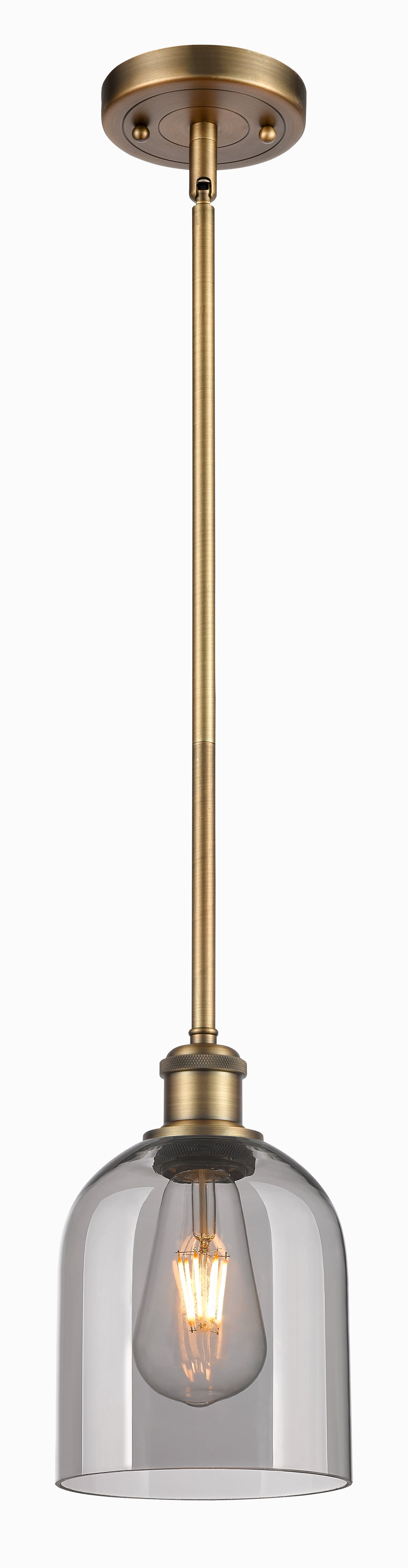 Ballston Mini Pendant Antique Brass
