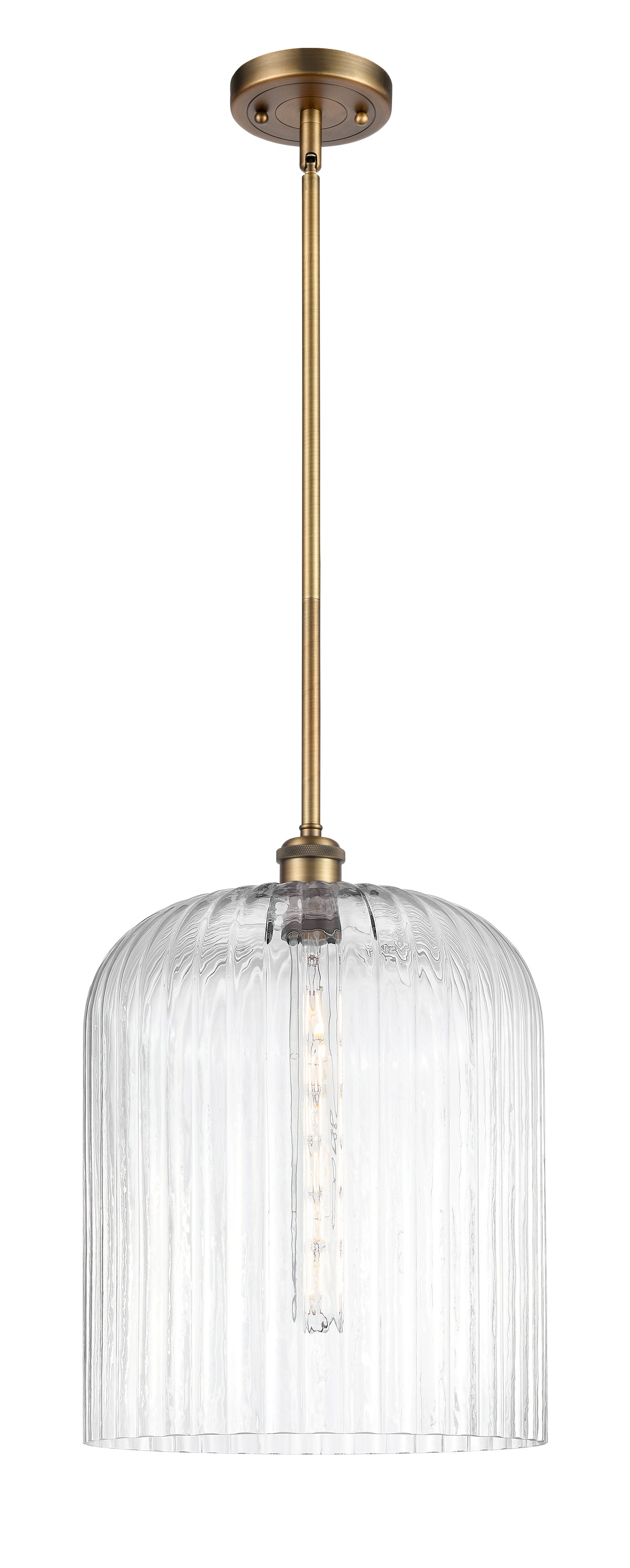 Ballston Mini Pendant Antique Brass Finish