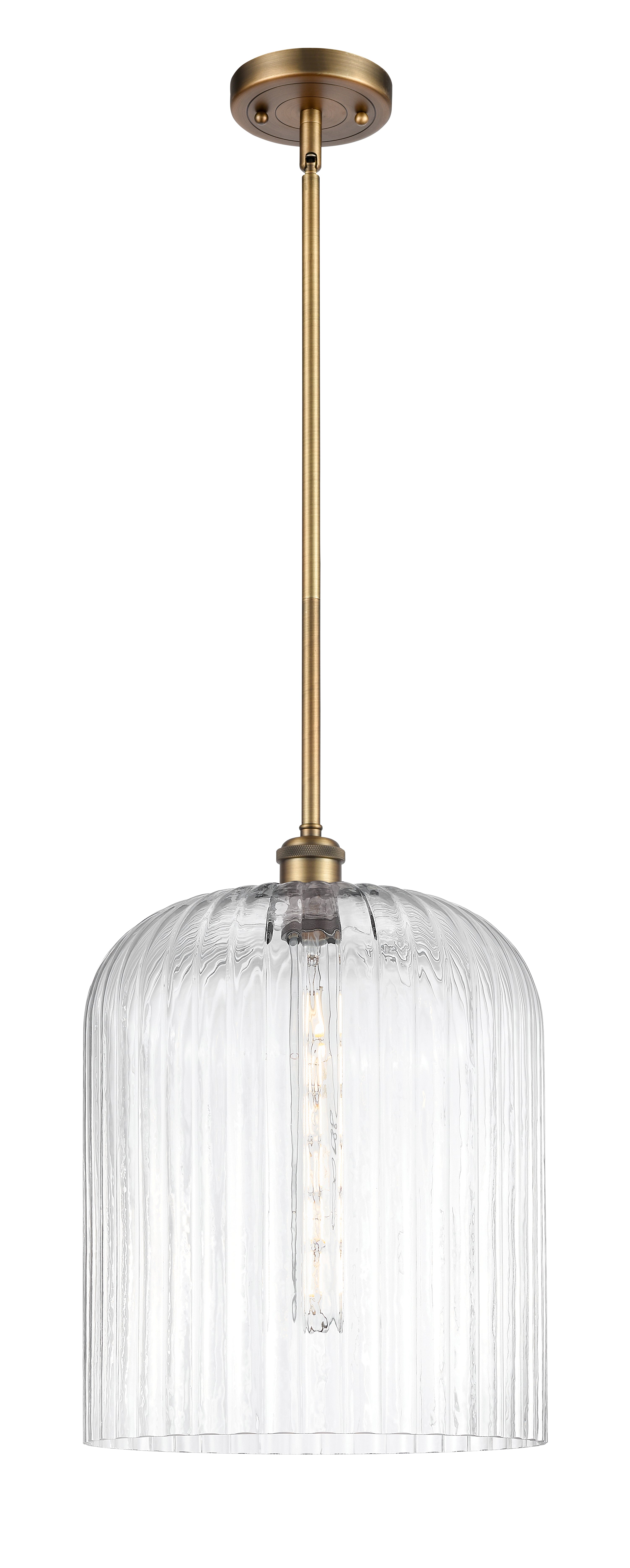 Ballston Mini Pendant Antique Brass Finish