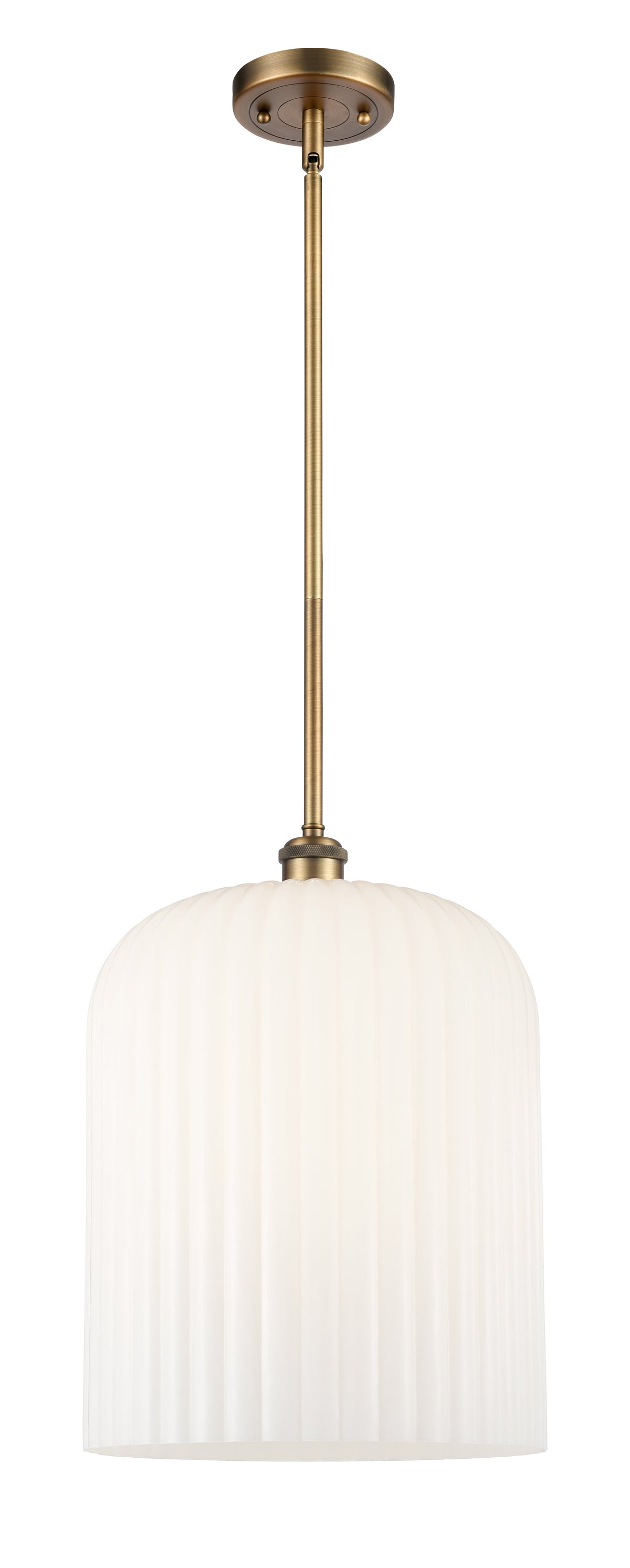 Ballston Mini Pendant Antique Brass Finish