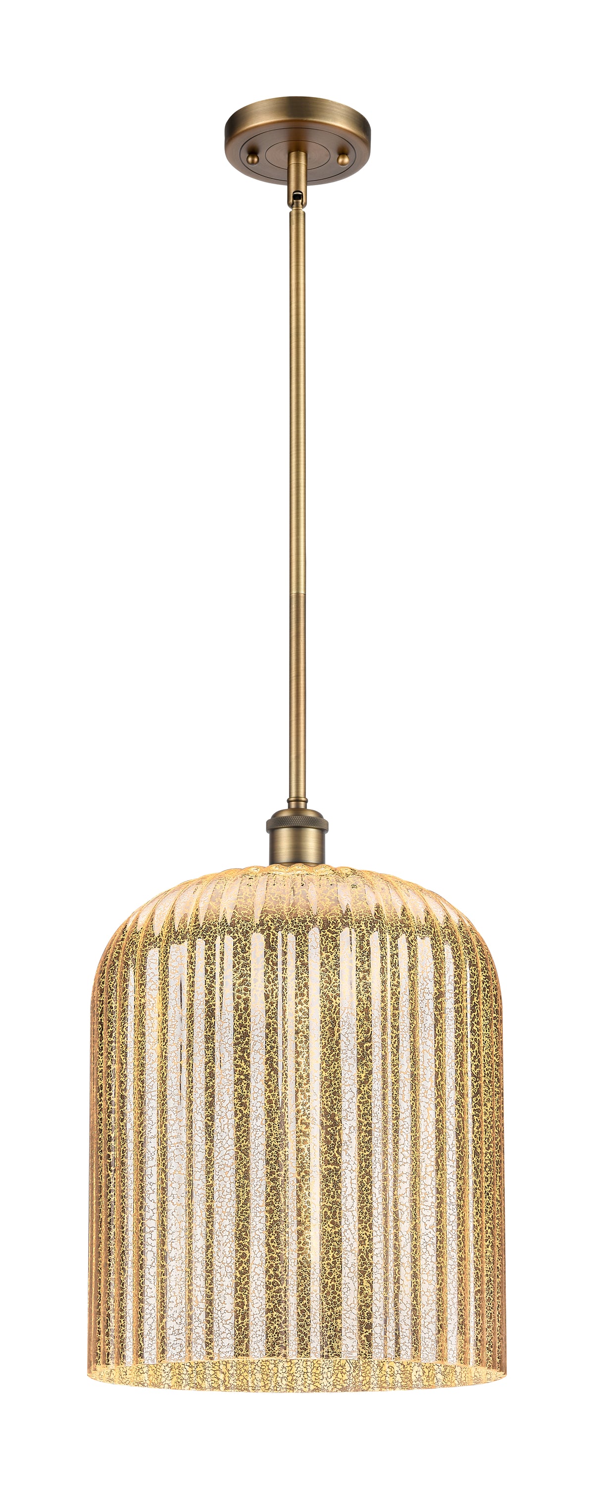 Ballston Mini Pendant Antique Brass Finish