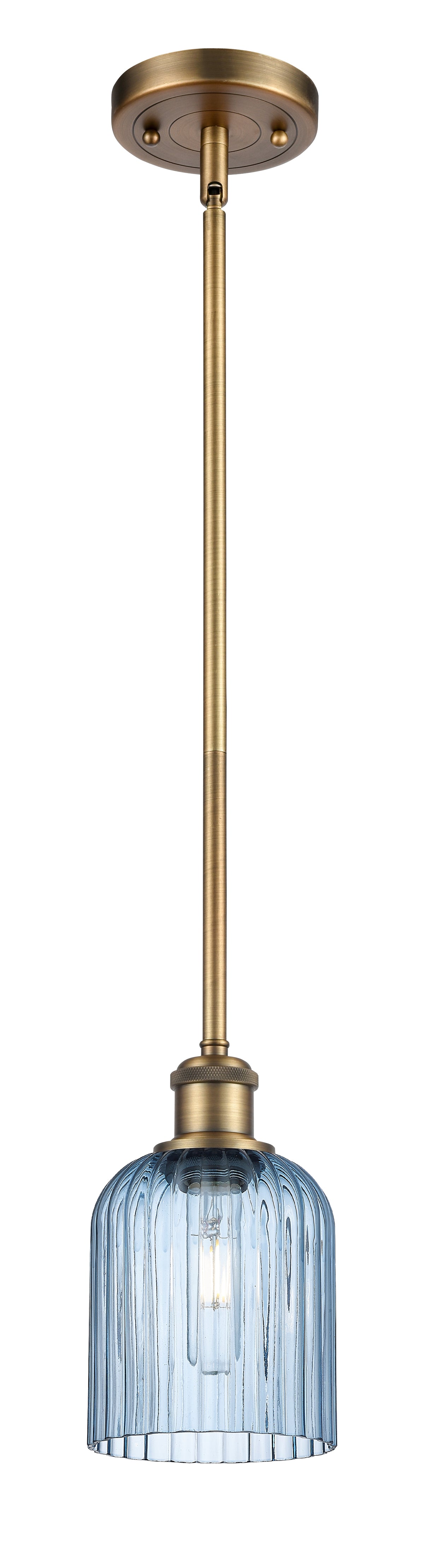 Ballston Mini Pendant Antique Brass