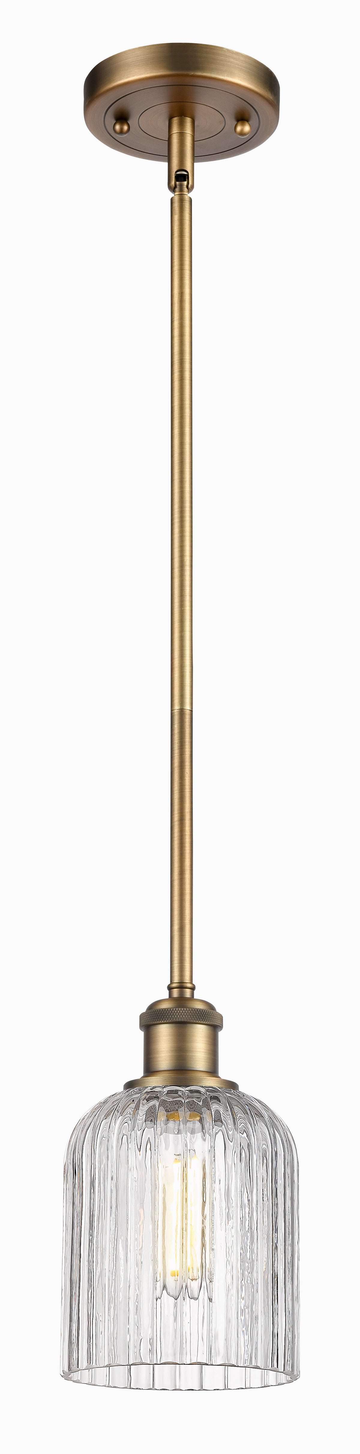 Ballston Mini Pendant Antique Brass