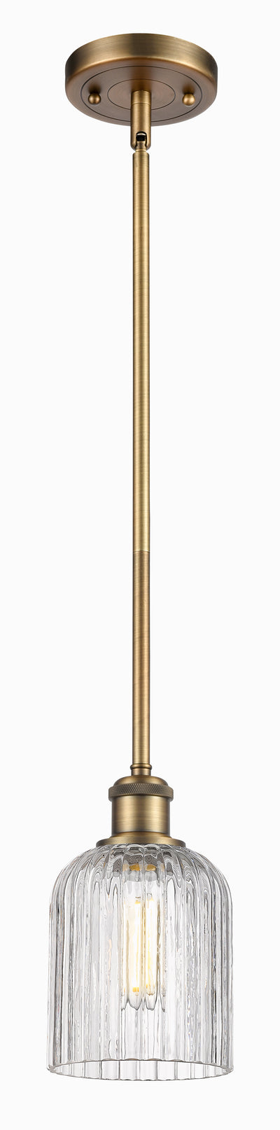 Ballston Mini Pendant Antique Brass