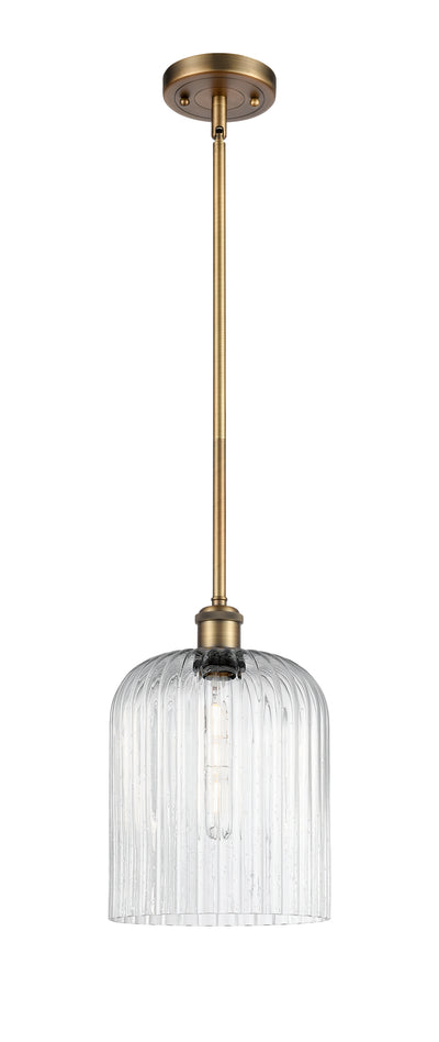 Ballston Mini Pendant Antique Brass Finish