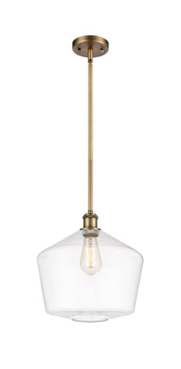 Ballston Mini Pendant Antique Brass Finish