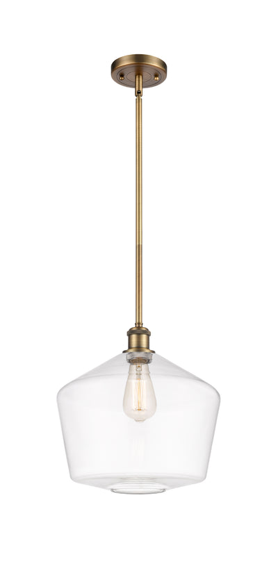 Ballston Mini Pendant Antique Brass Finish