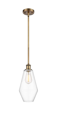 Ballston Mini Pendant 7 Inch Cast Brass