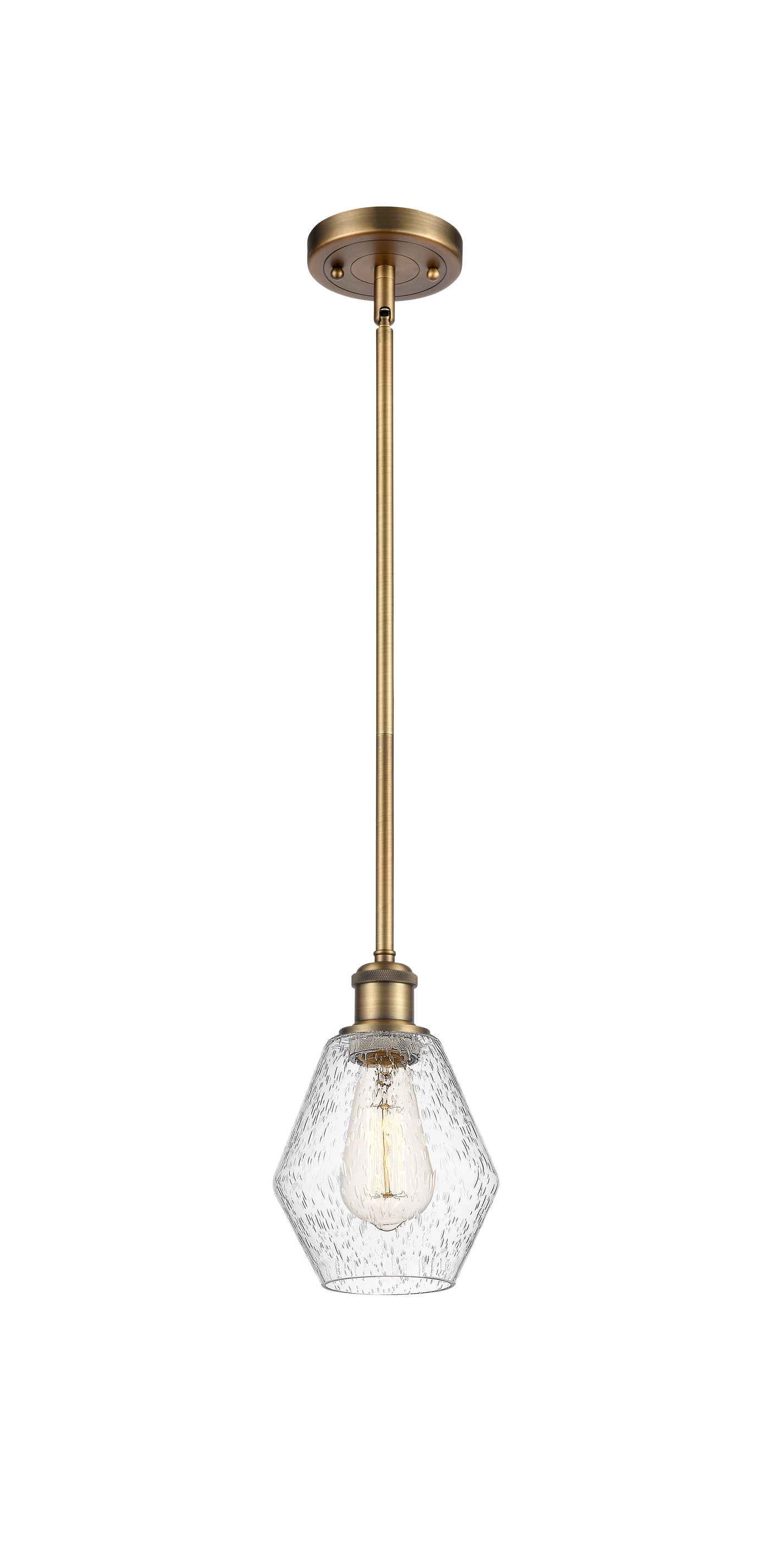 Ballston Mini Pendant Antique Brass Finish