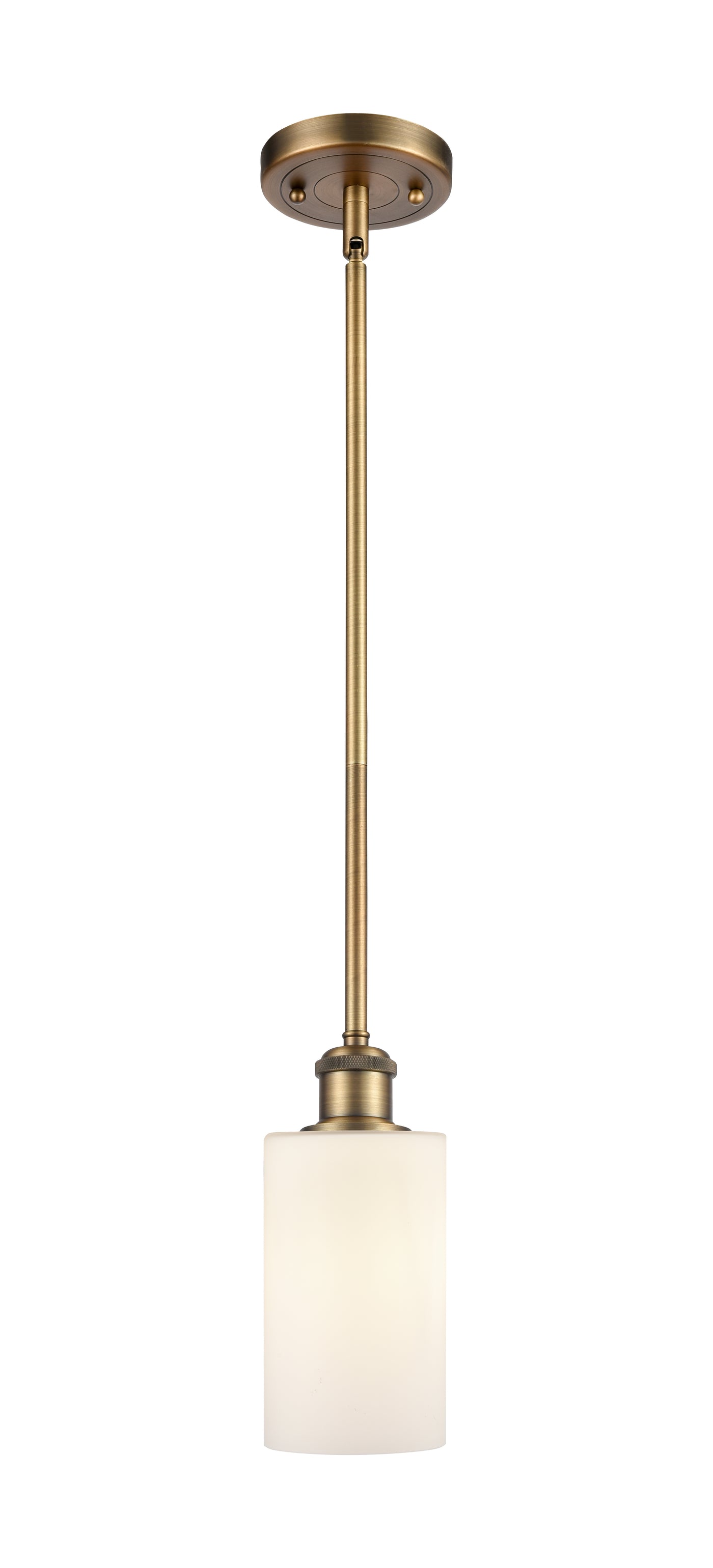 Ballston Mini Pendant Antique Brass Finish