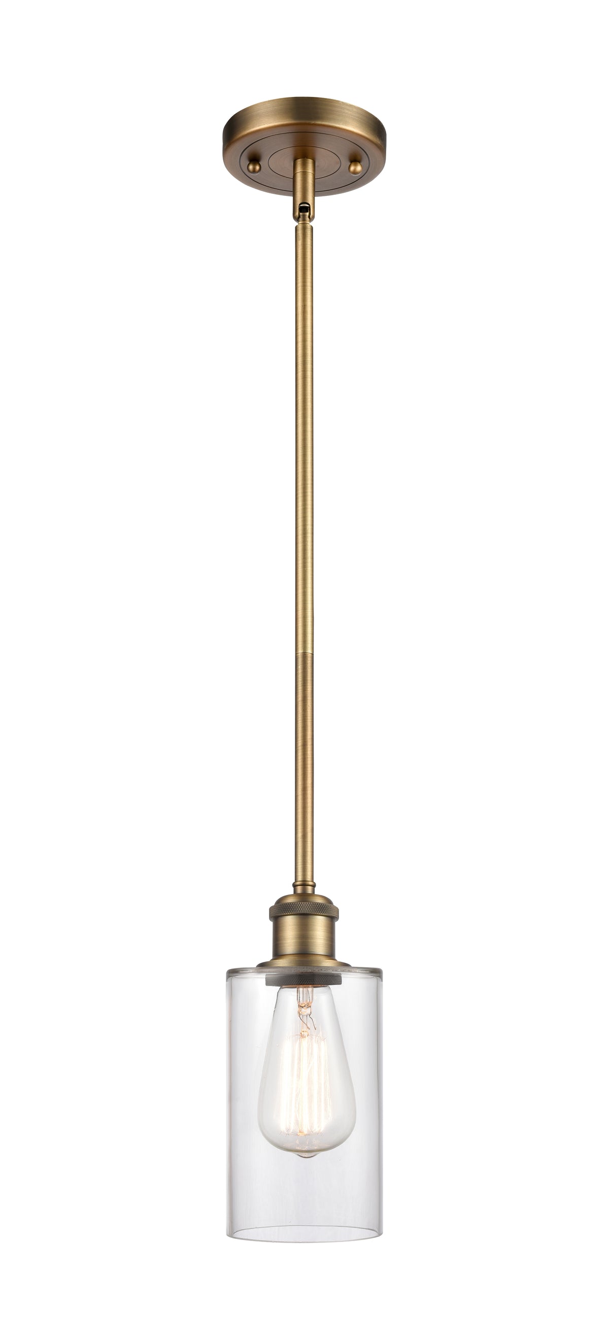 Ballston Mini Pendant Antique Brass Cast